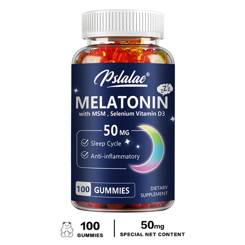 Melatonin Gummies 50 Mg - Improve Sleep Quality and Relaxation During SleepSupplementsSupplements
