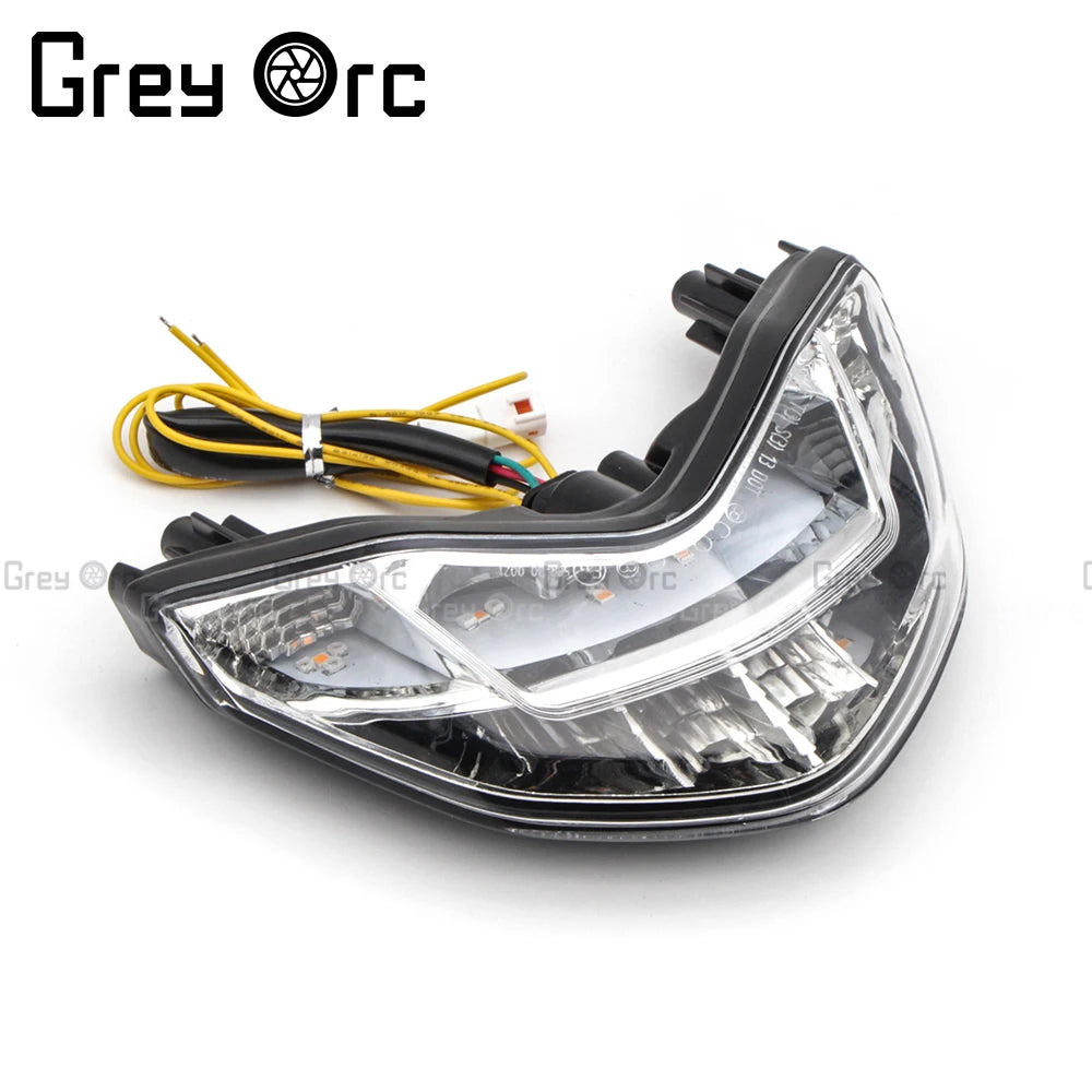 Moto Taillight Integrated LED Turn Signal Lamp Blinker Tail Light Accessories For Ducati Monster 797 821 Super Sport S 939