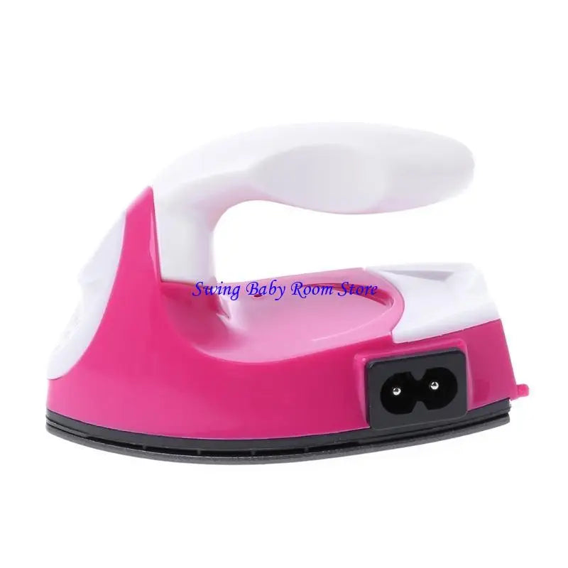 Tidesmit K1AD portable mini heat press iron for clothes, 3.9 inch compact handheld iron for craft and laundry projects