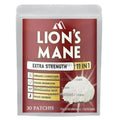 Lions Mushroom Cordyceps, Chaga, Reishi, Turkey Tail, Maitake, Shiitake Transdermal Patches  Support Immune Support, Energy
