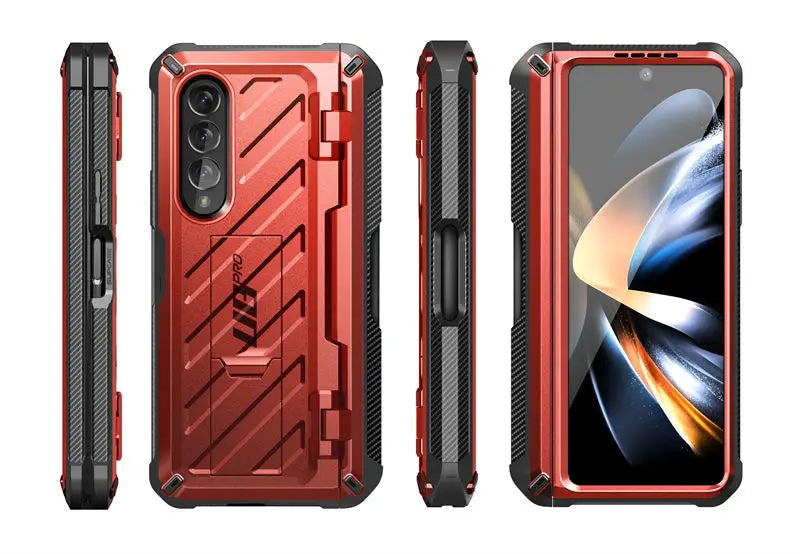 Samsung Galaxy Z Fold 4 Rugged Case - Dual Layer Shock-Absorbing Cover Tidesmit