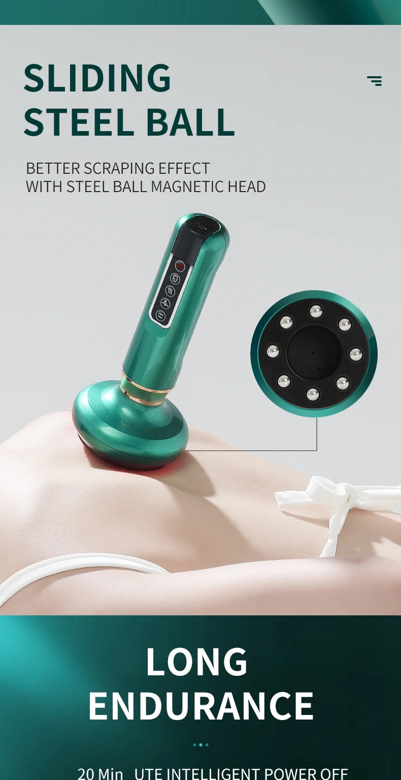Electric Cupping Massager for Cellulite Removal and Body Sculpting Relaxation Treatment Tidesmit
