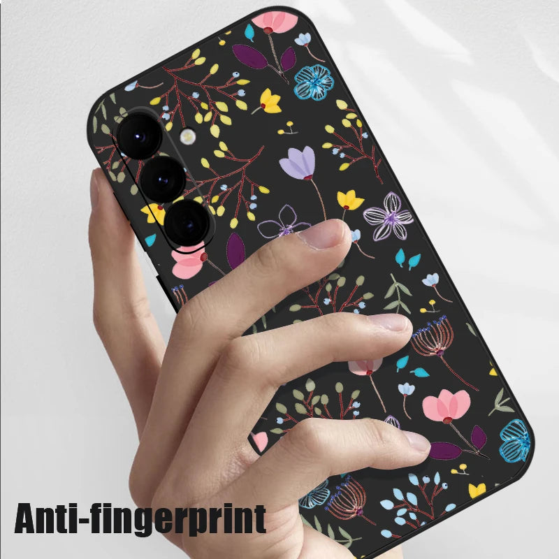 Floral Samsung Galaxy S25 Ultra Case | Slim Shock-Absorbing Cover Tidesmit