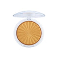 Tidesmit 3D pearlescent high-gloss highlighter and blush powder texture close-up for radiant face makeup