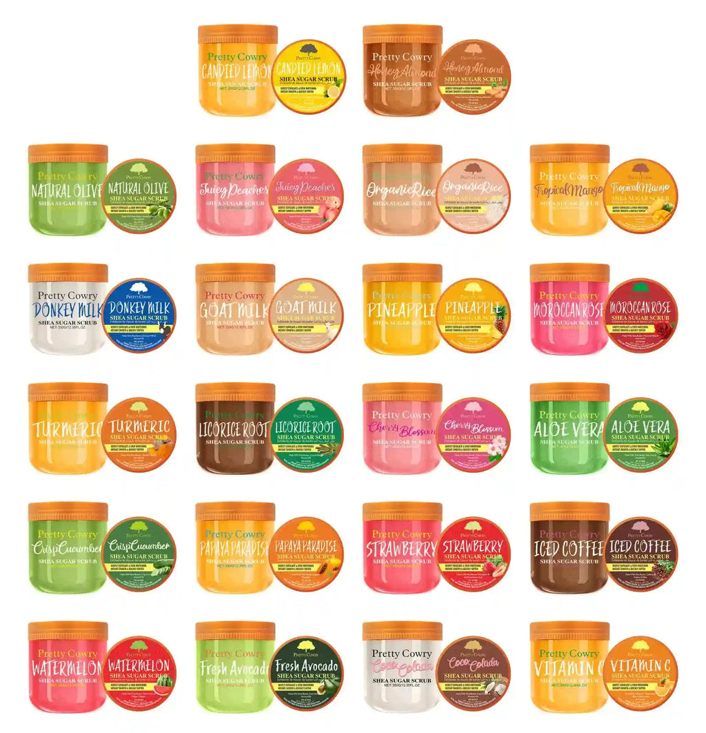 Shea Butter Body Scrub: Exfoliating & Moisturizing Treatment Scrubs Treatments Tidesmit