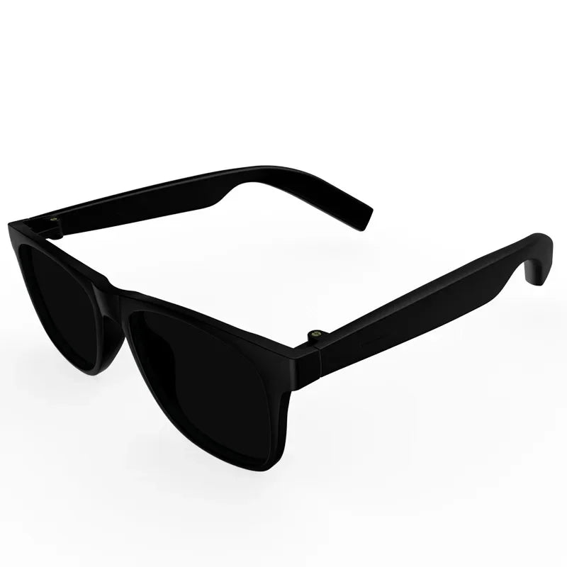 AI Smart Glasses with 4K Camera & Bluetooth Audio - Black by Tidesmit Tidesmit