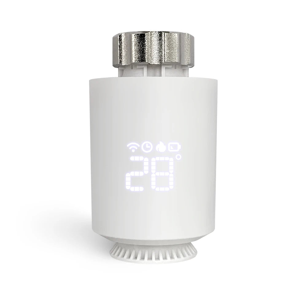 ZigBee 3.0 Smart Radiator Thermostat - TRV06 App Control & Voice Tidesmit
