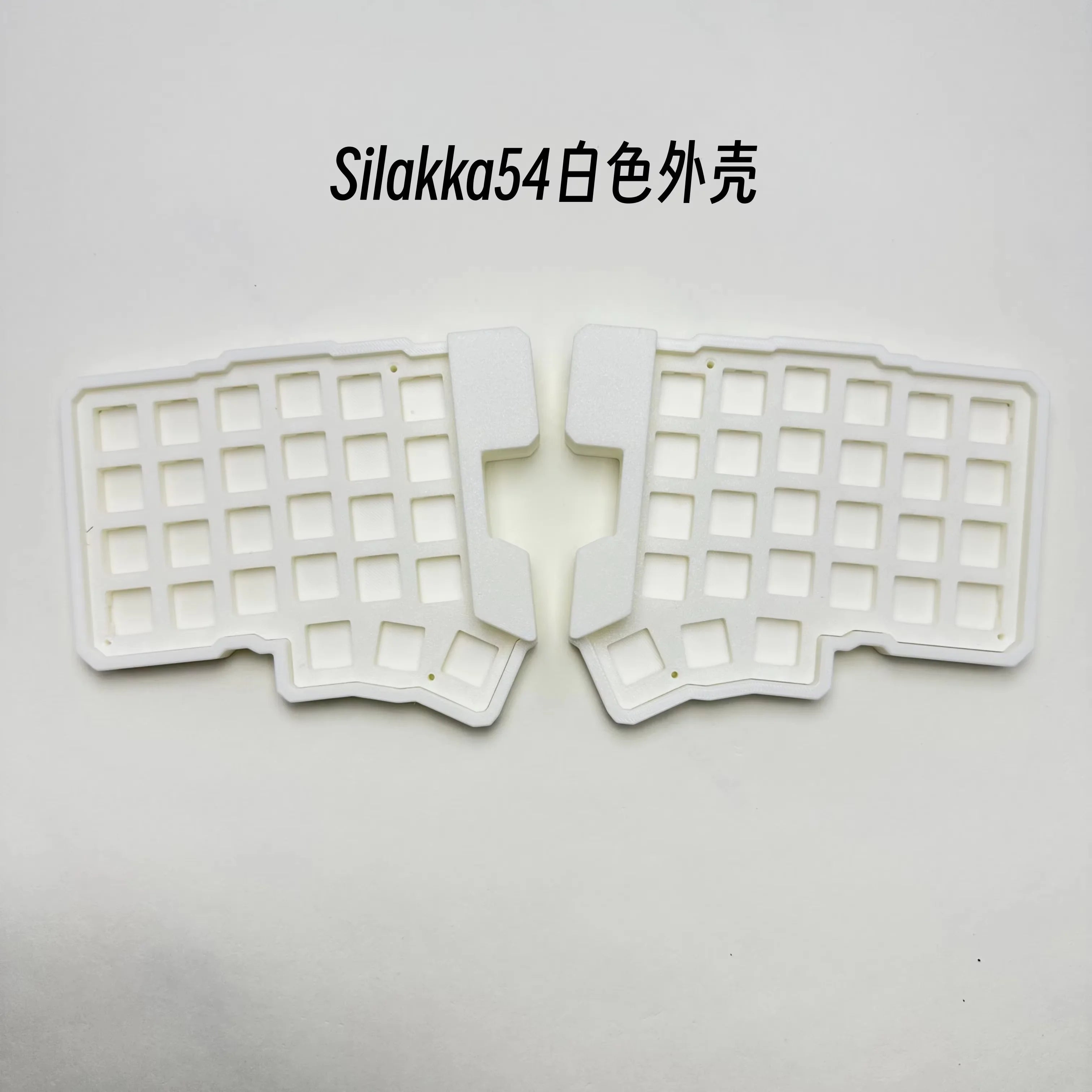 Silakka54 Split Keyboard Wired Hot Swap Support QMK/VIAL Keyboard Ergonomics RP2040zero Customized PC Gamer Accessories