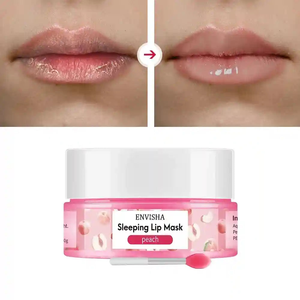 Lip Sleeping Mask Moisturizing Balm - Nourishing Overnight Treatment Lip Care Tidesmit