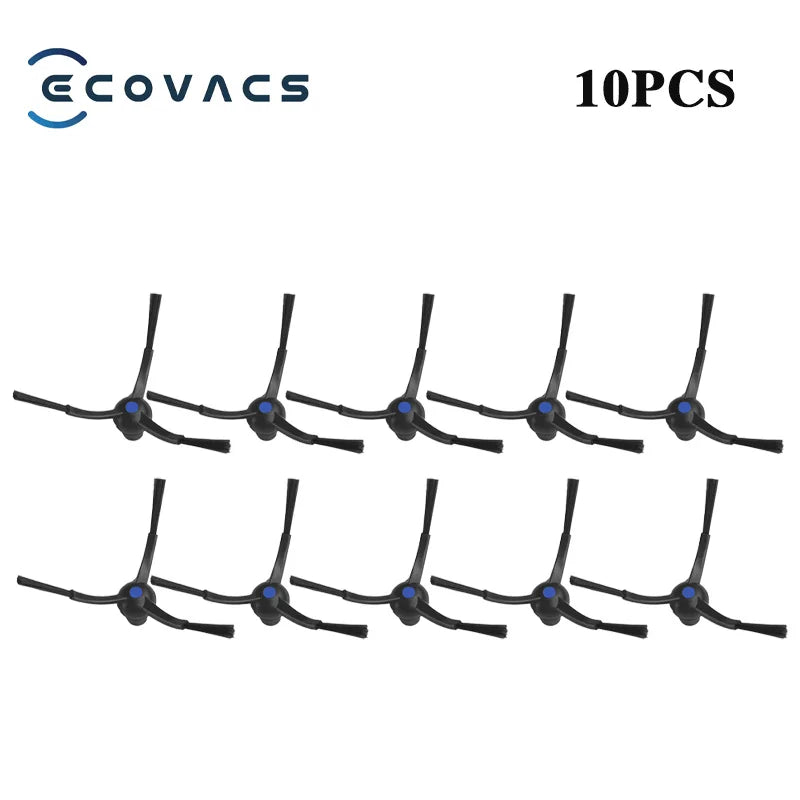 Tidesmit replacement parts set for Ecovacs X5 OMNI including dust bag main brush side brushes filter and mop pads