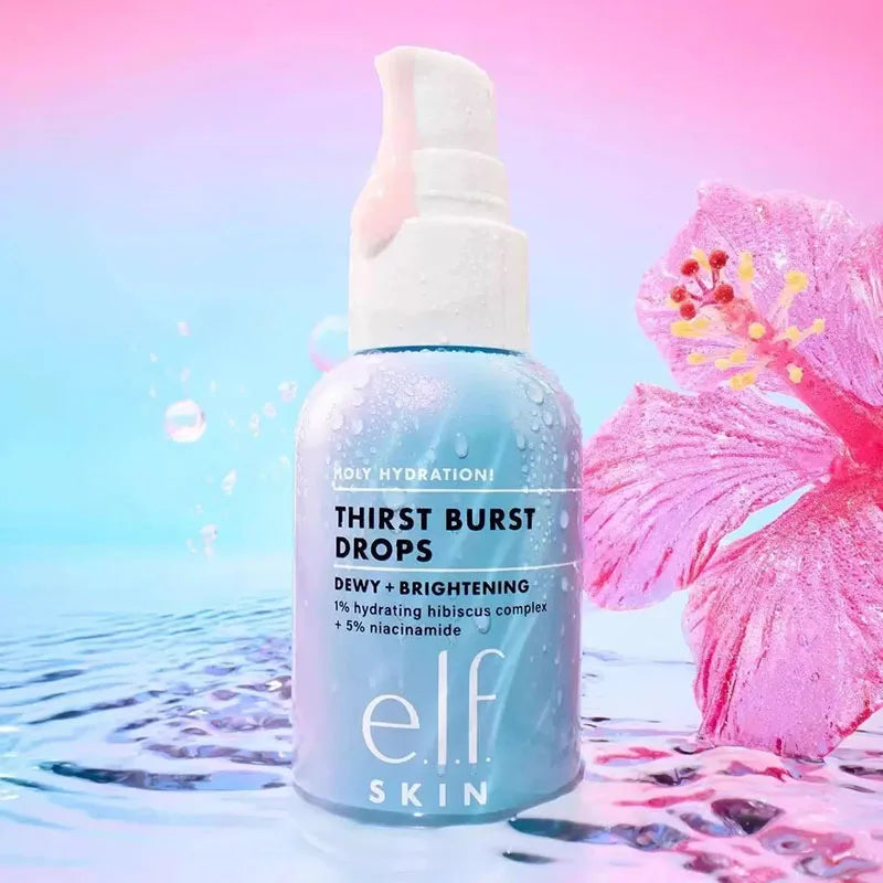 Tidesmit halo glow liquid filter highlighter and brightening makeup primer texture close-up for radiant face finish