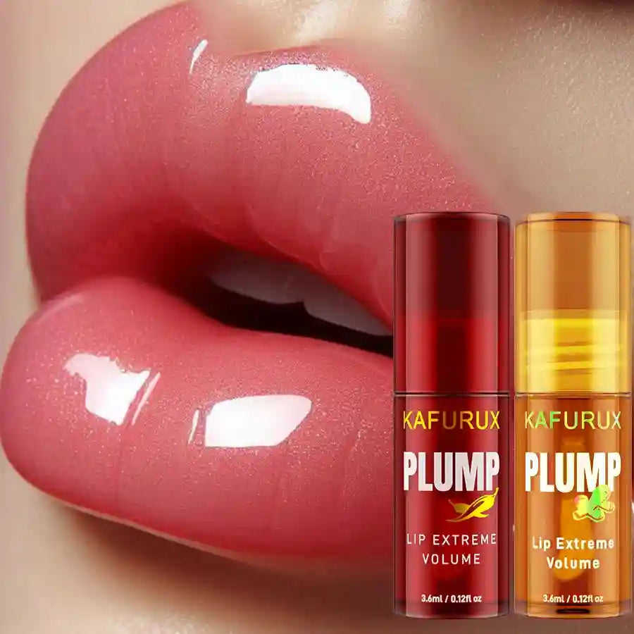 Lip Plumper Oil 2-Piece Set | Moisturizing Serum for Full Lips Lip Care Tidesmit