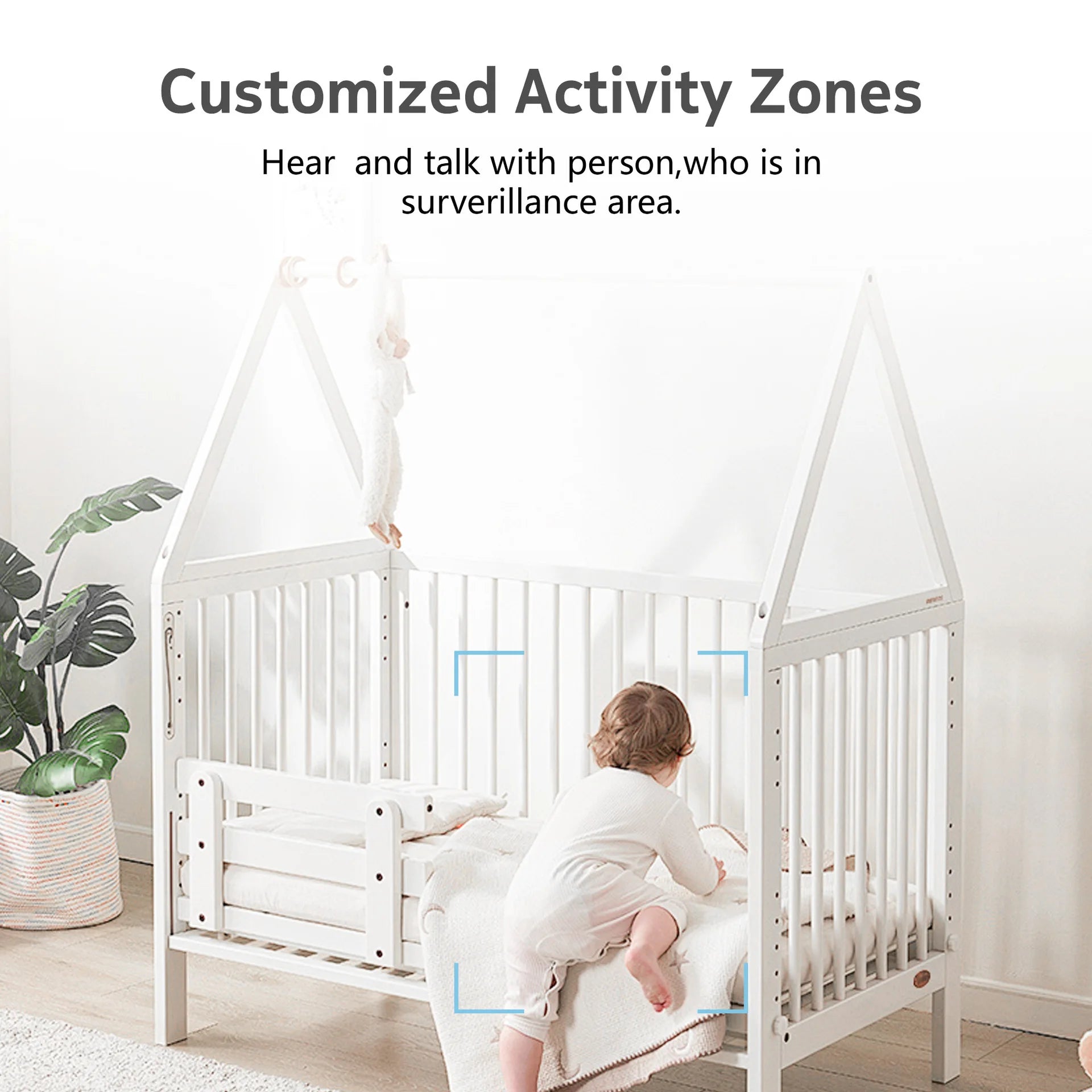 2K 400W Tuya Smart Mini WiFi IP Camera Remote Wireless Surveillance Auto Tracking Of Human Home Security CCTV Baby Pet Monitor
