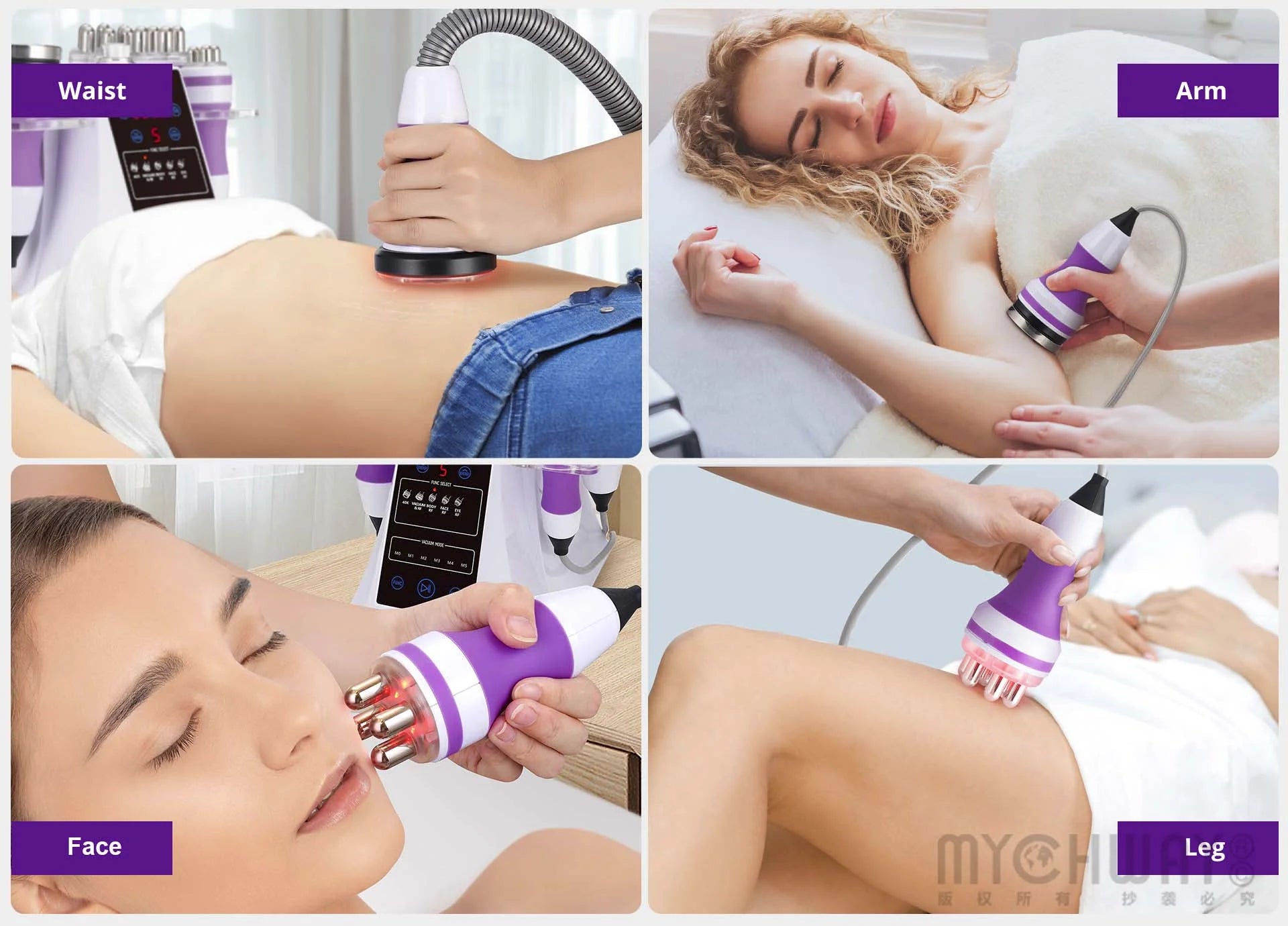 6-in-1 Cavitation Body Slimming & Skin Tightening Device | Tidesmit Body Shaping Massage Equipment Tidesmit