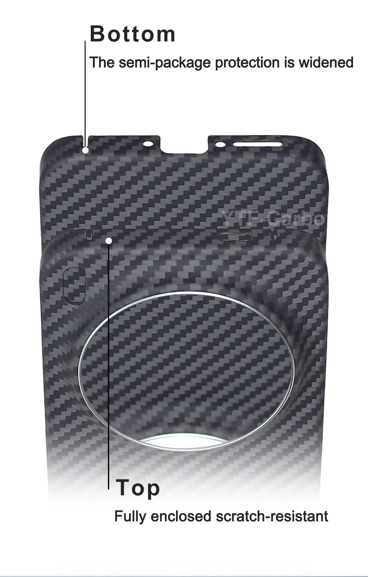 Vivo X300 Carbon Fiber Case | Slim Shock-Absorbing Cover Tidesmit