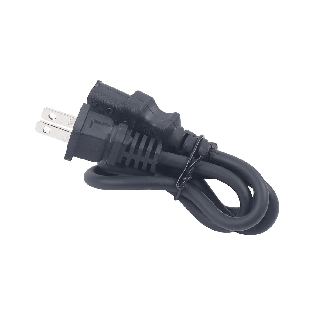 Black electric hot pot and grill 110V power plug with cord