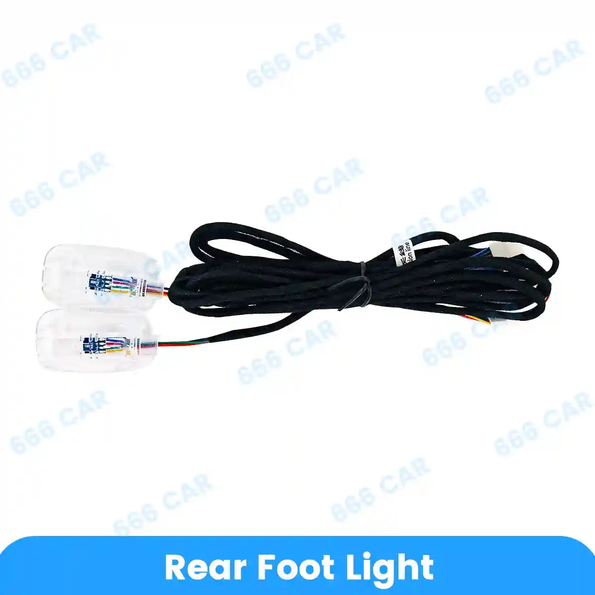 Mercedes-Benz Ambient LED Turbine Vents, 12-Color Interior Lighting Kit Rear foot light CN Tidesmit