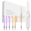 High Frequency Facial Wand - 6-Piece Acne & Wrinkle Treatment Tool Eye Massage Instrument Tidesmit