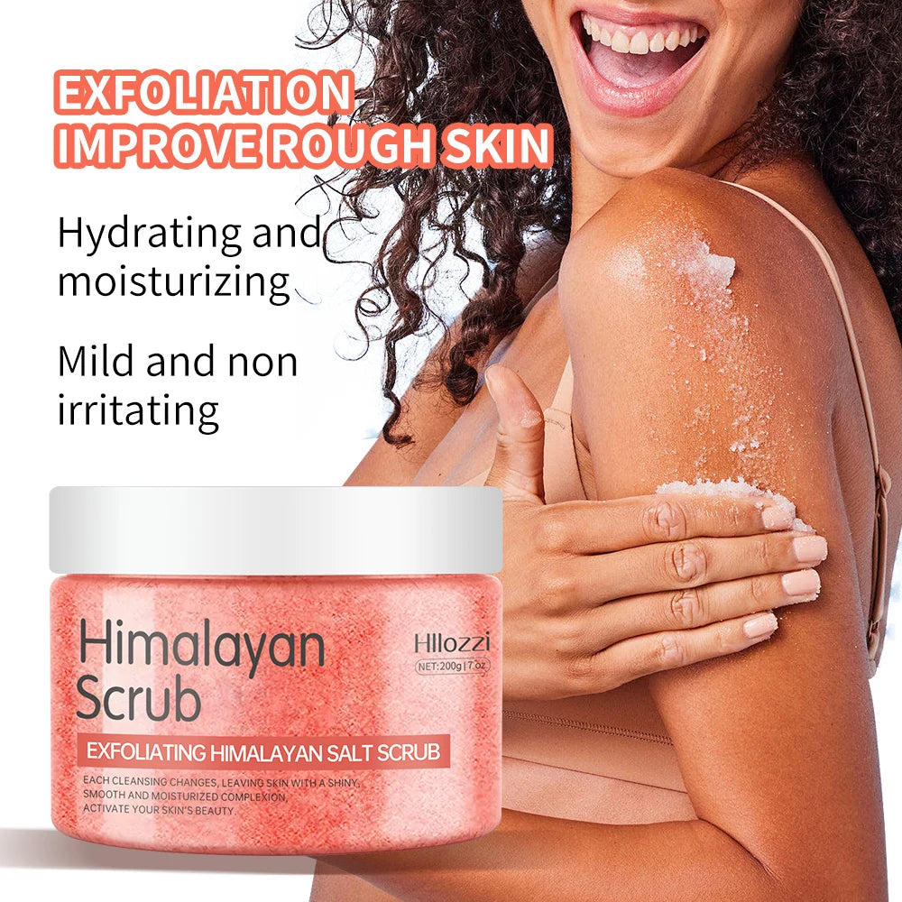 Himalayan Salt Body Scrub - Natural Exfoliation & Hydration (200g) Scrubs Treatments Tidesmit