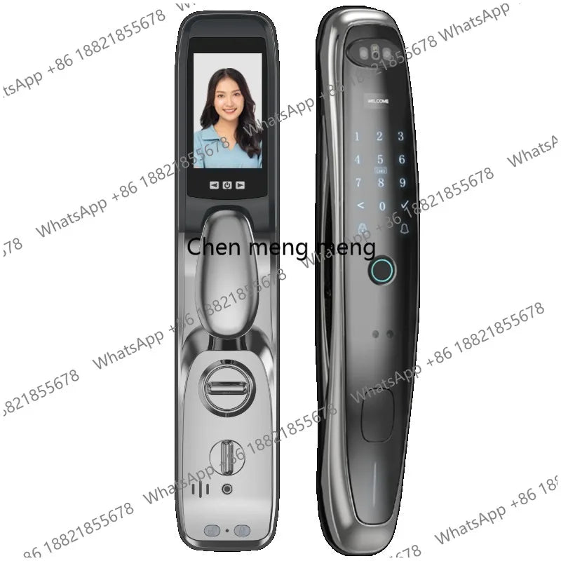 Tuya WiFi Camera Smart Lock 3D Face Recognition Digital Fingerprint Electronic Tuya Smart Door Lock APP/Key/Card