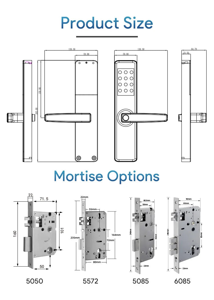 Security Residential Electronic Lock Serure De Porte Cerradura Inteligente Para Puerta Digital Tuya Smart Door Lock With Camera