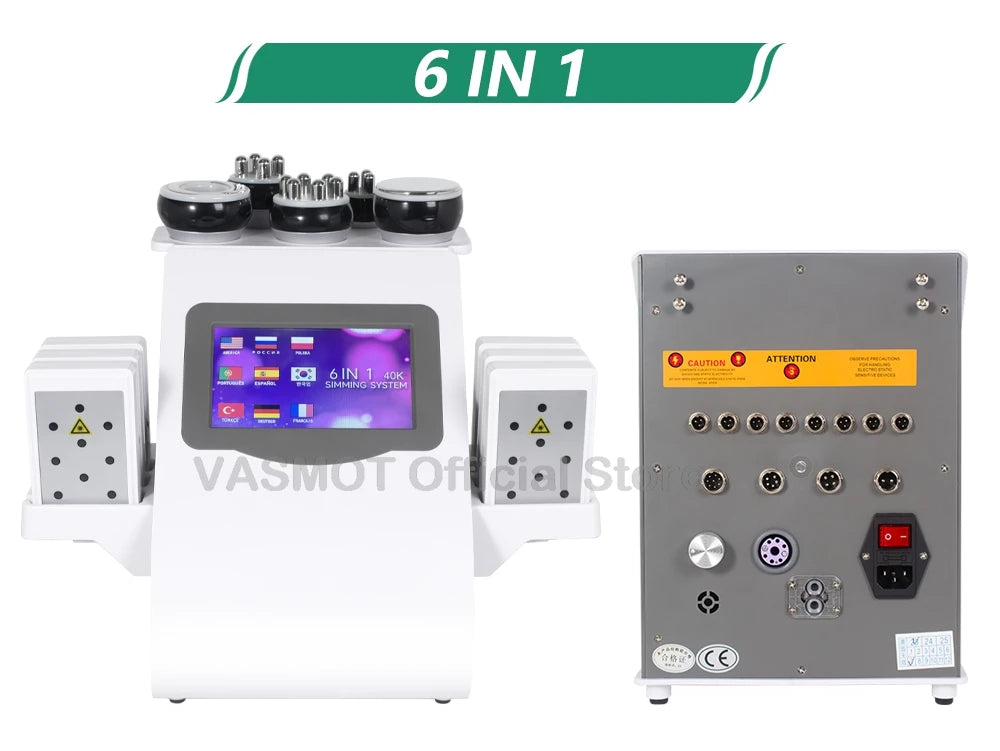 9-in-1 Ultrasonic Cavitation PMU Machine | Professional Skin & Beauty Kit Permanent Makeup Machines Tidesmit