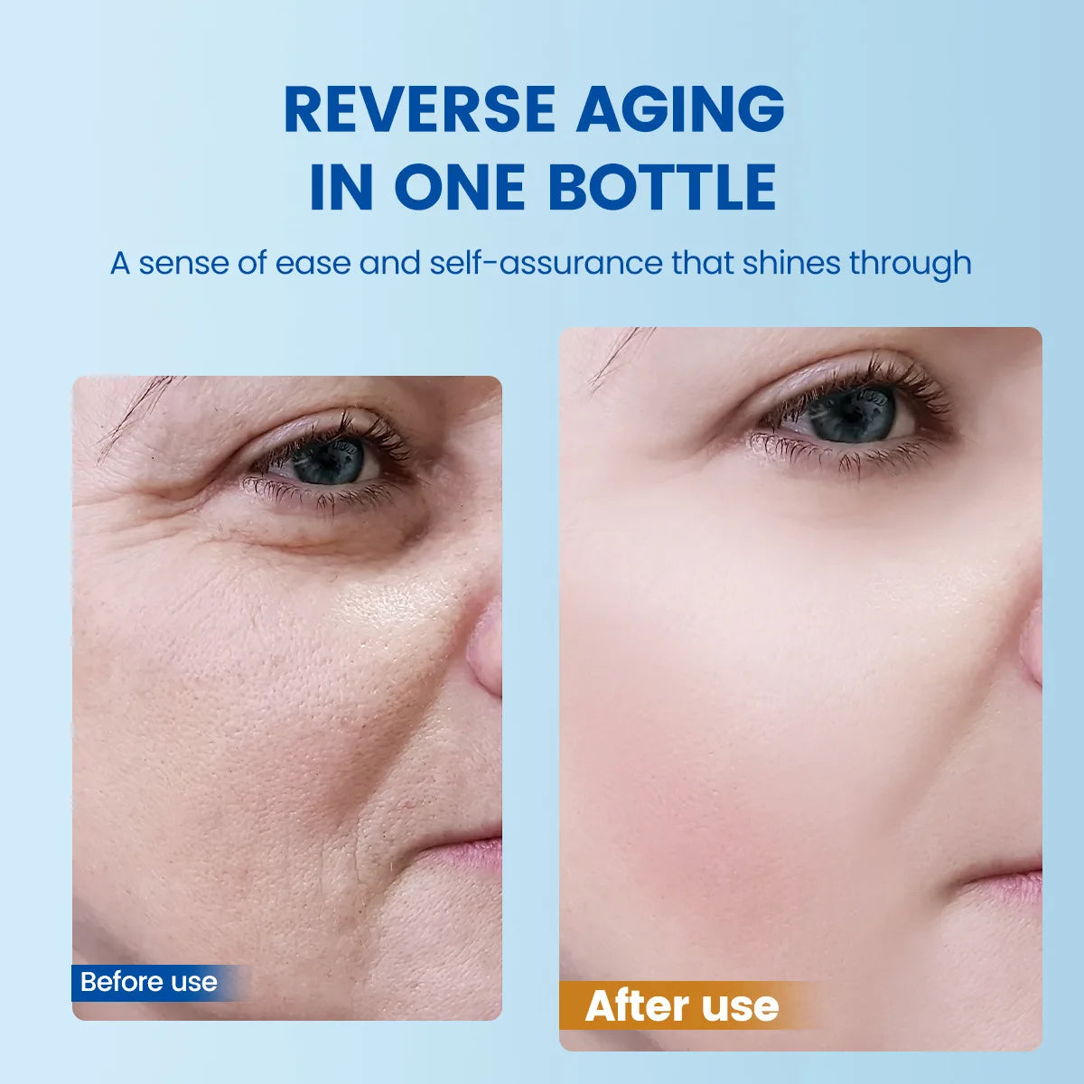 Grass-Fed Blue Balm Moisturizer with GHK-Cu Copper Peptides & Beef Tallow:Calendula Natural Skincare Care for Mature Dry Skin