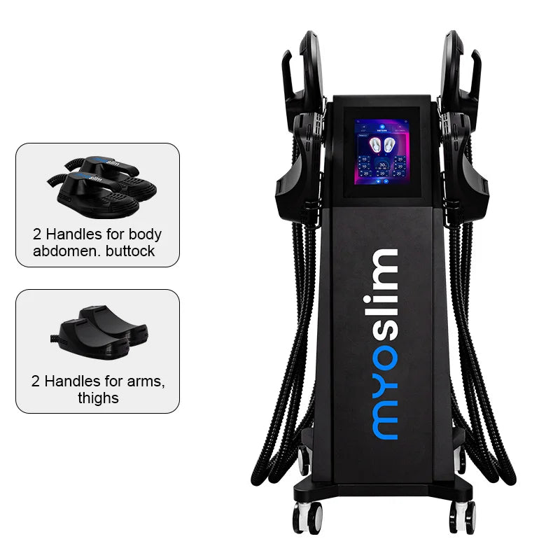 EMS Body Slimming Machine for Muscle Sculpting and Fat Reduction Relaxation Treatment 4 handles RF 1 Tidesmit