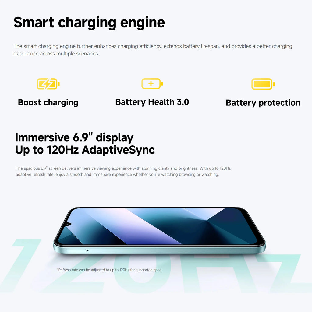 POCO C85 Smartphone 6GB/128GB - 6.9 Inch Display & 6000mAh Battery AE Tidesmit