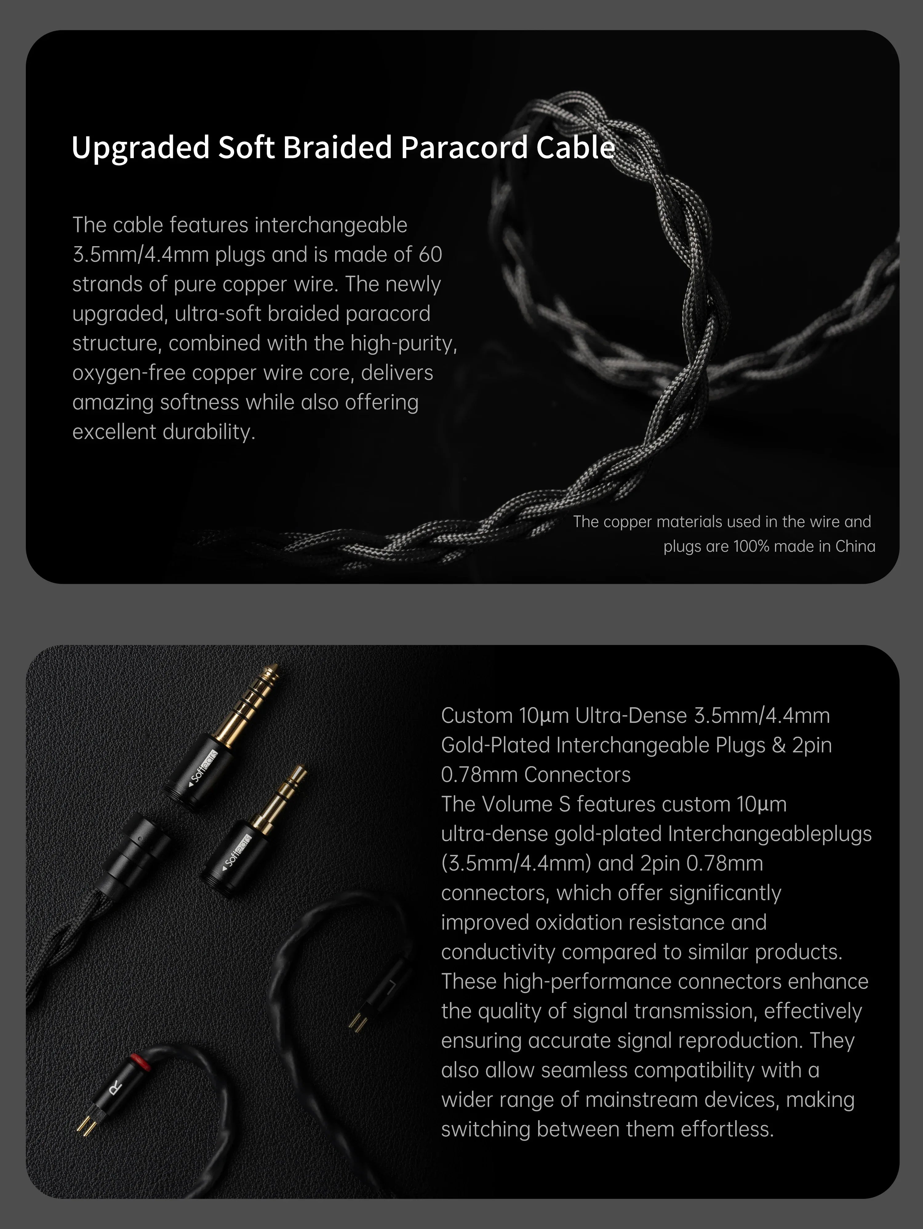 Softears Volume S 1DD 2BA Hybrid In-Ear Monitors by Tidesmit Tidesmit