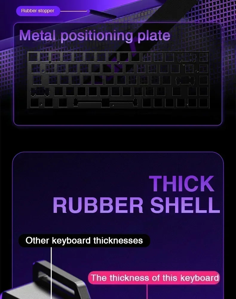 AULA WIN60 WIN68 HE Magnetic Keyboards Esports Rapid Trigger 8K Return RGB Hotswap Wired Gaming Mechanical Keyboard for Pc Gamer