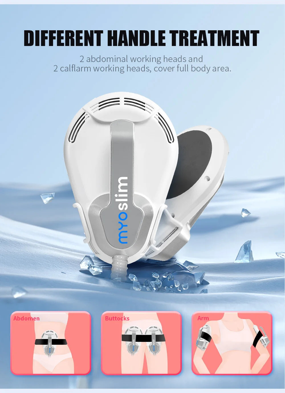 Cellulite Body Sculpting Massage Machine | 360 Vibration Roller Body Shaping Massage Equipment Tidesmit