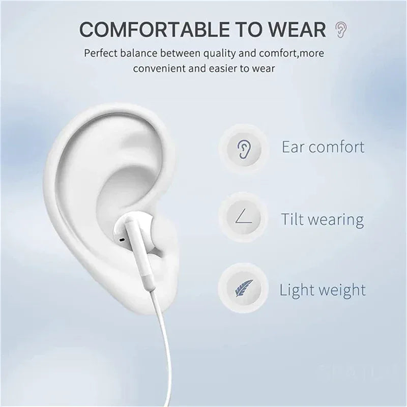 USB C Wired Earbuds with Microphone for Android Phones by Tidesmit Tidesmit