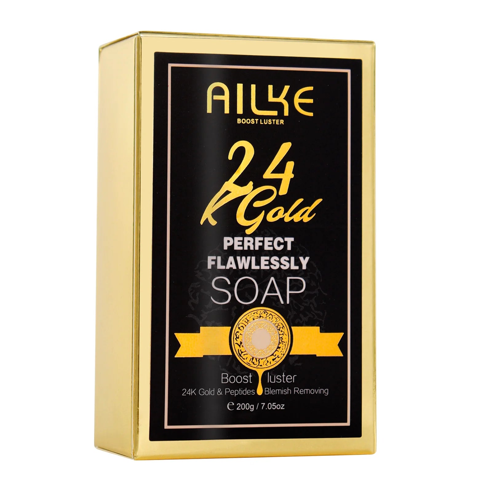 AILKE 24K Glod Flawlessly Skin Care Set, Whitening, Reduce Dark Spots, Pigmentation, Wrinkles, Moisturize, For All Skin Types