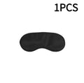 Imitated Silk Eye Patch Shading Sleep Eye Mask Eye Patch Lunch Break Sleep Eye Mask Travel Relax Eyeshade Cover 1/2/3/5/10pcs