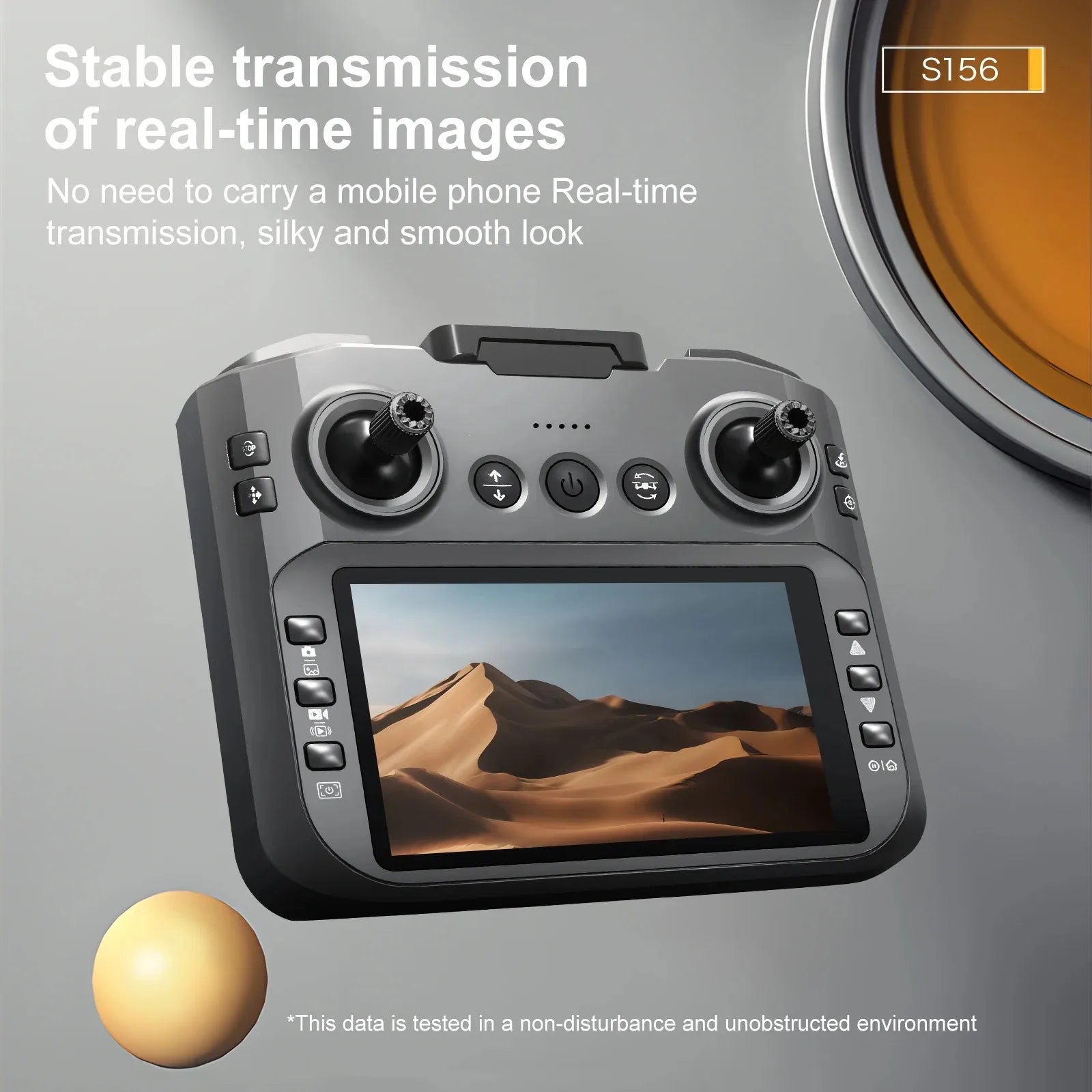 4K Camera Drone with Dual Lens and Brushless Motor - S156 Foldable Tidesmit