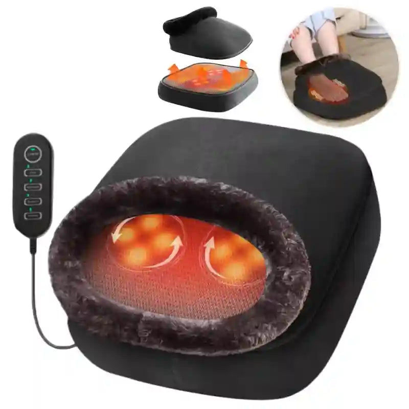 Electric Foot Massager with Heat for Deep Tissue Muscle Relief Massage Roller Z9NJB Tidesmit