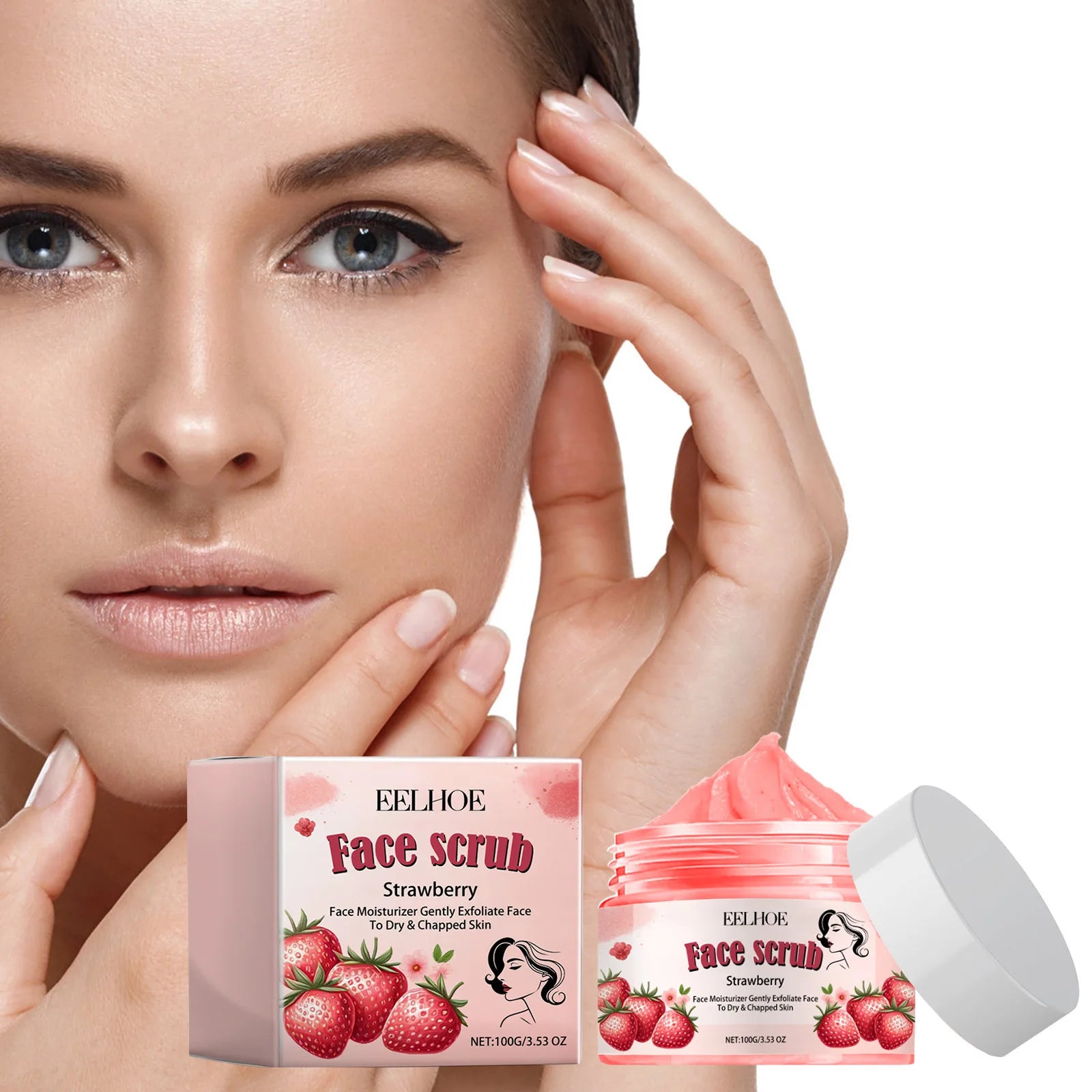 Facial Scrub for Dead Skin Removal, Pore Tightening Treatment - Tidesmit Scrubs Treatments Tidesmit
