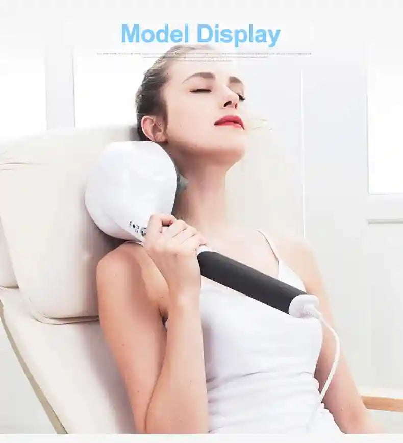 Electric Massage Roller | 4-Head Deep Tissue Muscle Relief Device Massage Roller Tidesmit