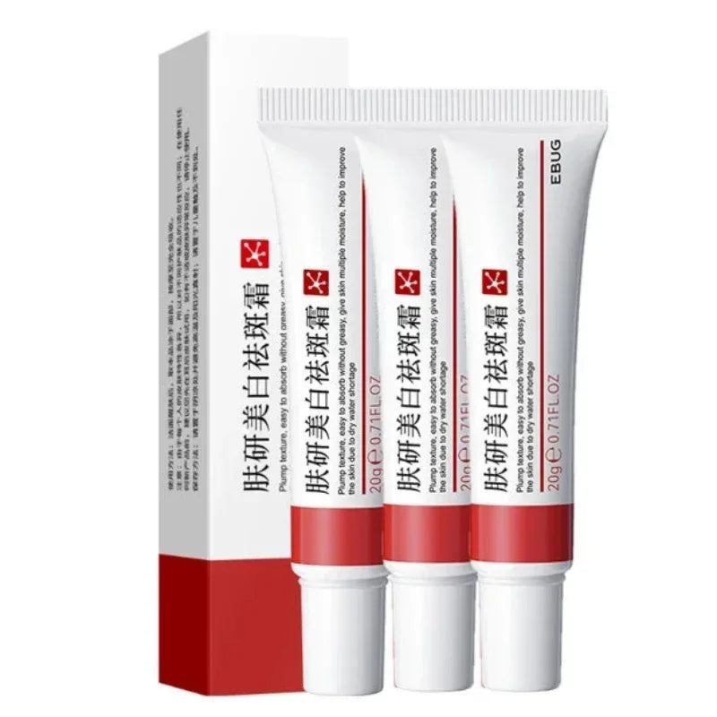 Tidesmit organic whitening freckle cream with niacinamide for dark spot removal and anti-aging face care.
