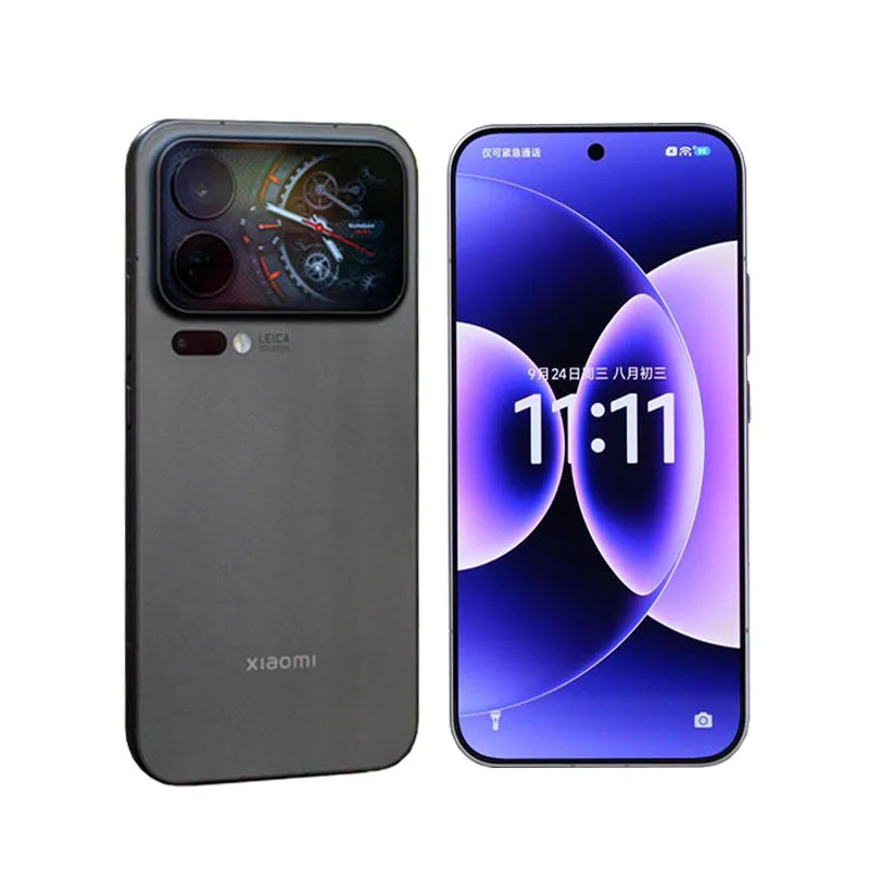 China Version Xiaomi 17 Pro Max Smartphone 6.9" Display Snapdragon 8 Elite Gen5 7500mAh Battery 100W Hyper Charge