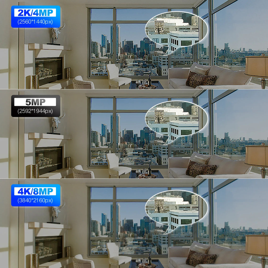 Techage 8MP 5MP 4MP PTZ Security POE IP Camera Dome Video Camera 4K Outdoor Ai Human Detected Two Way Audio Camera XMEye TF Card