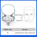 YuWell YF-02 Cpap Mask with Headgear Full Mask Auto CPAP APAP BIPAP For Medical Air Breathing Machine Sleep Apnea Anti Snoring