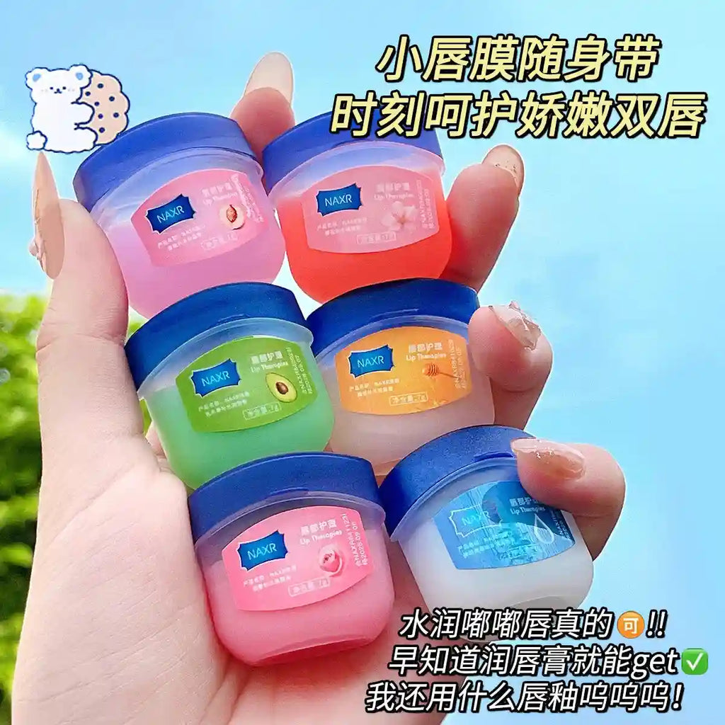 Vaseline Lip Balm Set: 6 Pcs Moisturizing Lip Mask Treatment Lip Care Tidesmit
