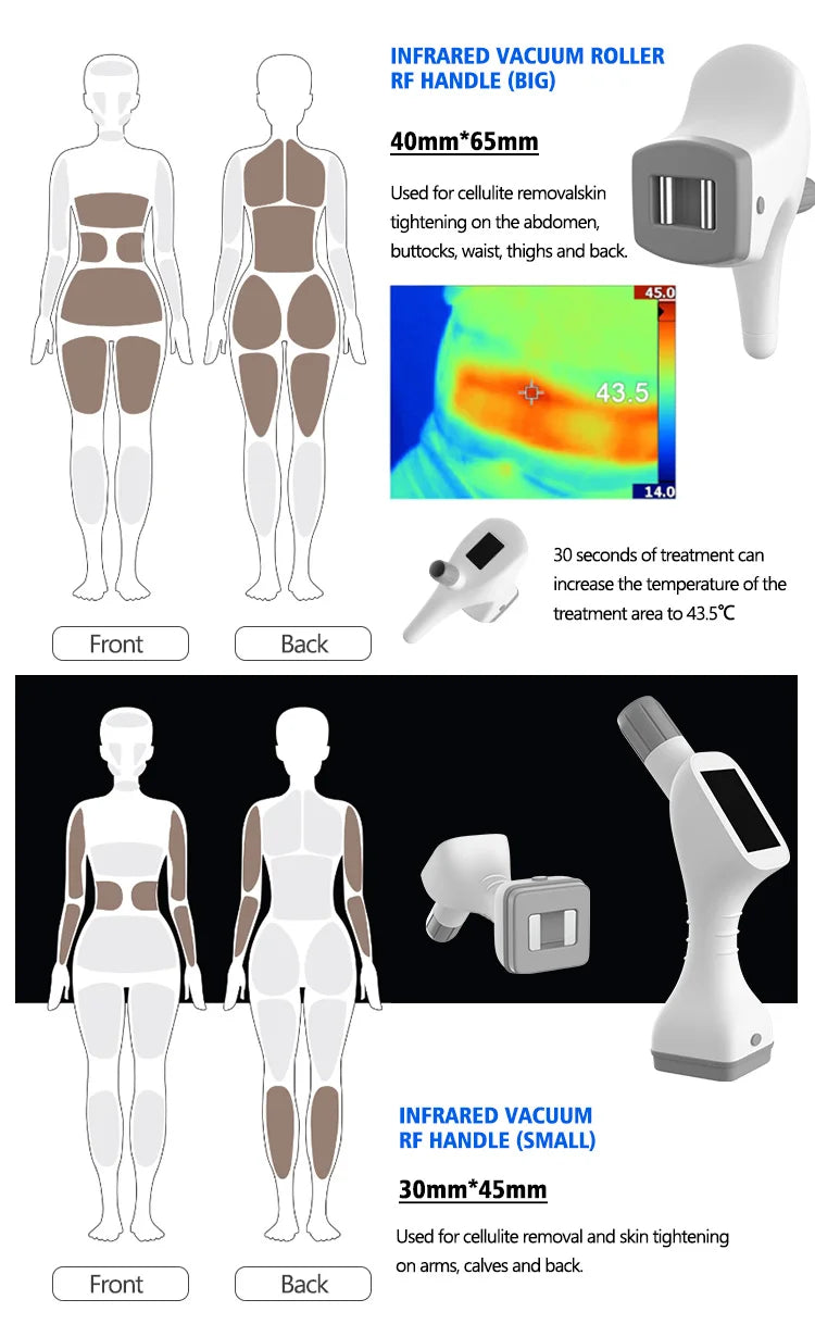 Body Shaping Cavitation Machine for Professional Slimming and Firming Body Shaping Massage Equipment Tidesmit