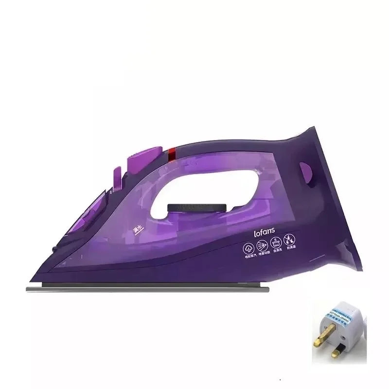 Tidesmit Lofans YD-012V cordless steam iron showing the 280ml water tank and rapid 35s heating feature