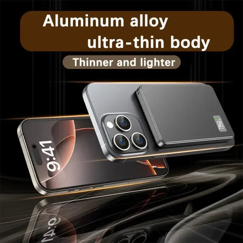 Magnetic Portable Charger 50000mAh - 22.5W Fast Charging Power Bank Tidesmit