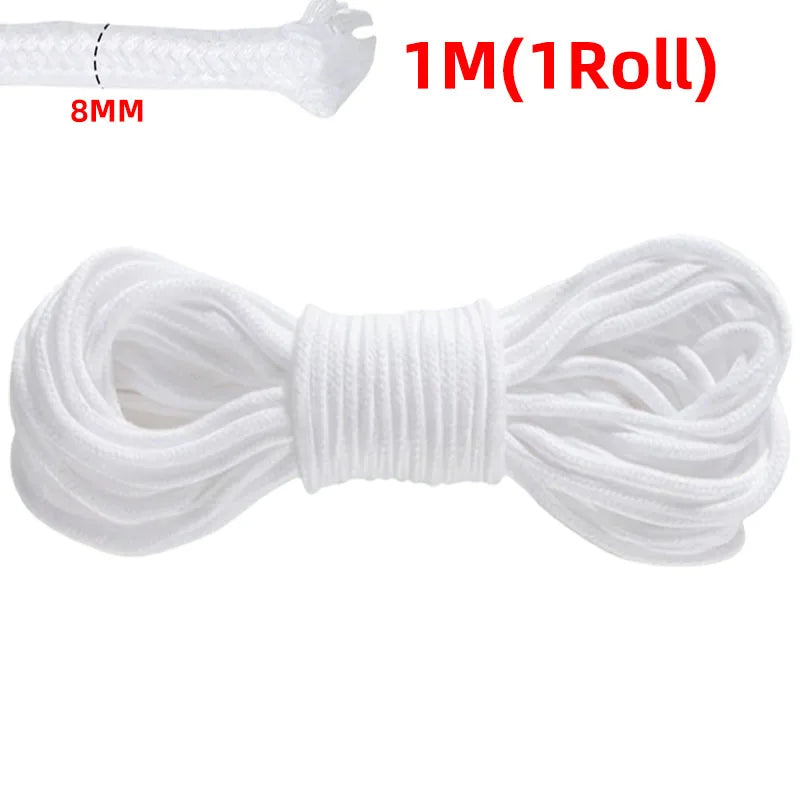 5-20M Self-Watering Wick Cord Vacation Planter Pot DIY Automatic Watering Device System Potted Auto Drip Waterer Cotton Rope