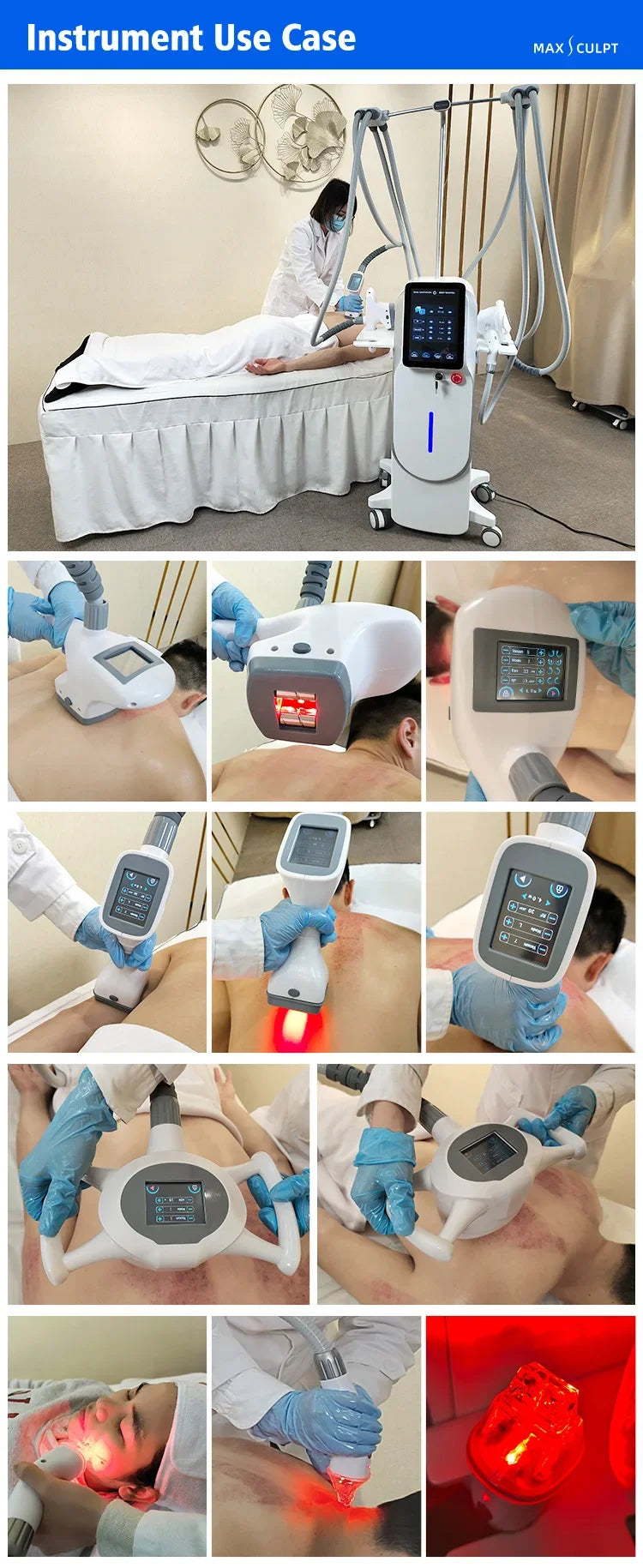 Vacuum Body Shaping Machine for Cellulite Reduction and Skin Lifting Body Shaping Massage Equipment Tidesmit