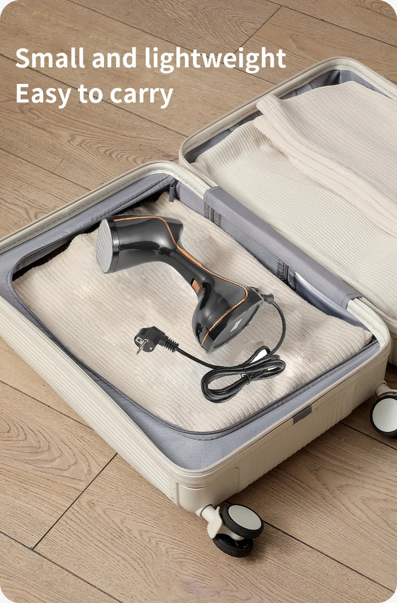 Tidesmit portable handheld garment steamer and electric travel steam iron for quick and easy clothes ironing 26